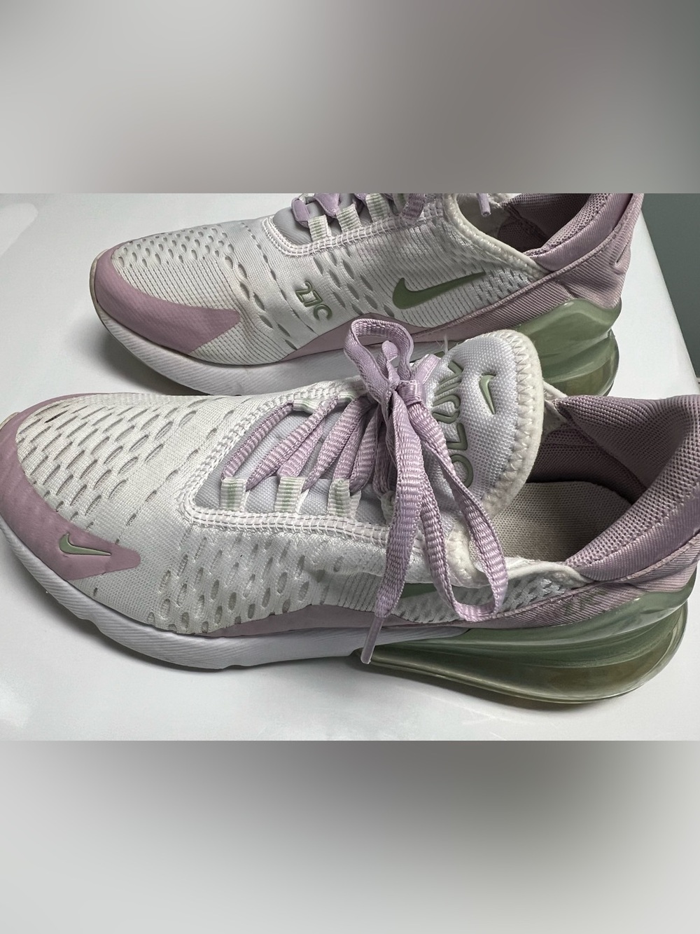 Nike Air Max 270 Pistachio Frost Iced Lilac Women’s 7 CW7042 100
